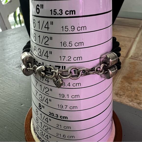 Brighton Black & Silver Tone Bracelet - Picture 8 of 8